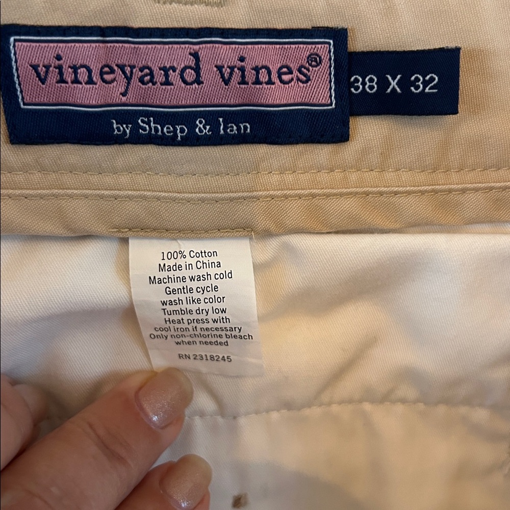 Vineyard Vines Tan Trousers